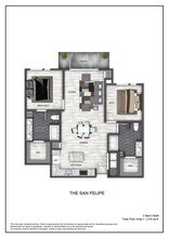 Unit 322 322 floor plan
